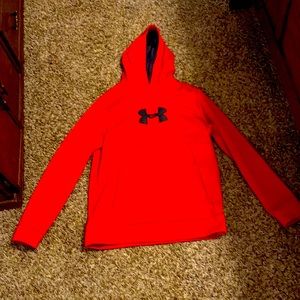 Red under armor sweatshirt